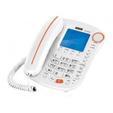 Телефон проводной BBK BKT-253 RU белый